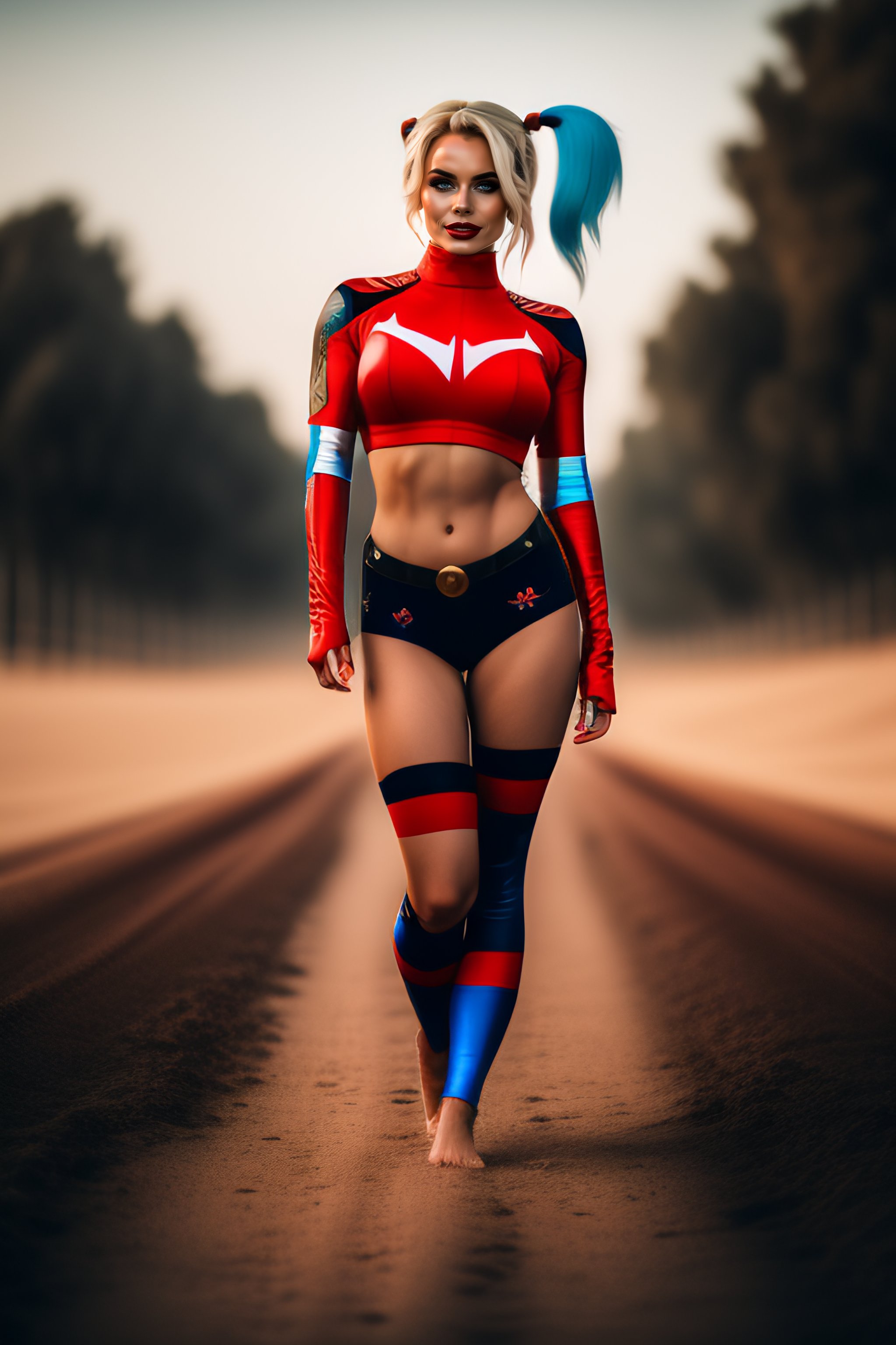 Best of Harley quinn barefoot