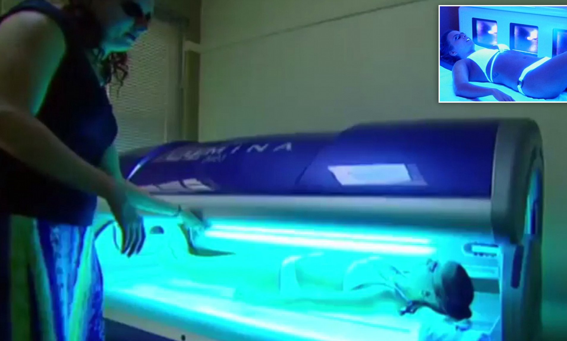 camille hesketh recommends hidden cam in tanning bed pic