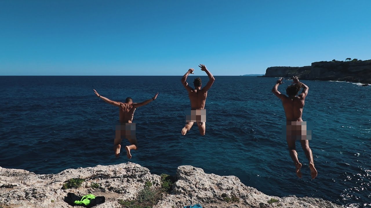 chris folz recommends nude cliff jumping pic