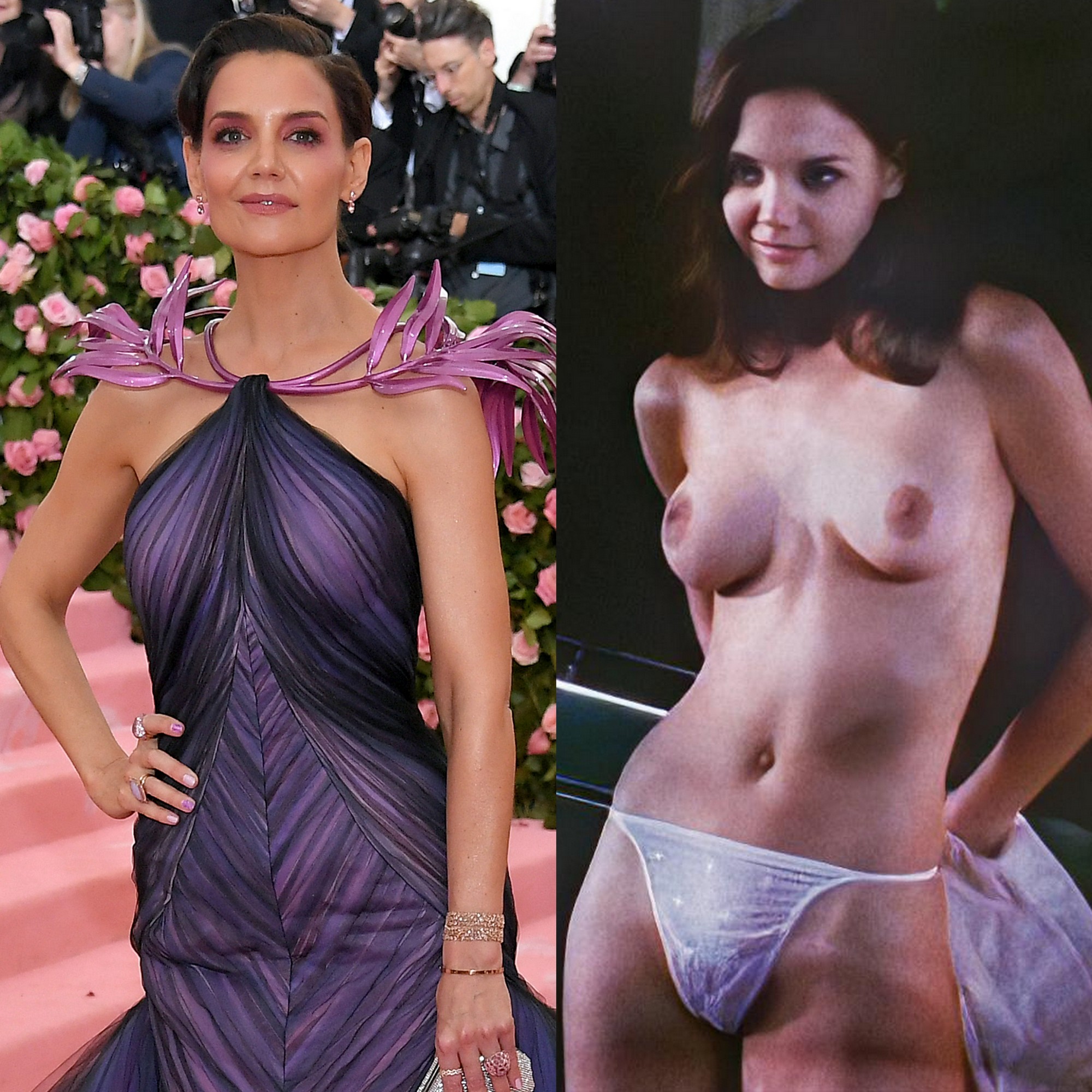 nude images of katie holmes