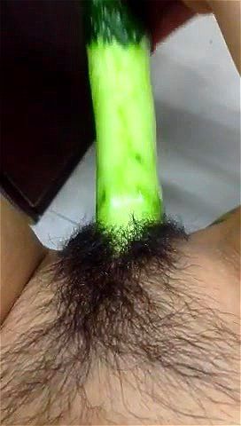 Fucking A Cucumber sunny nude