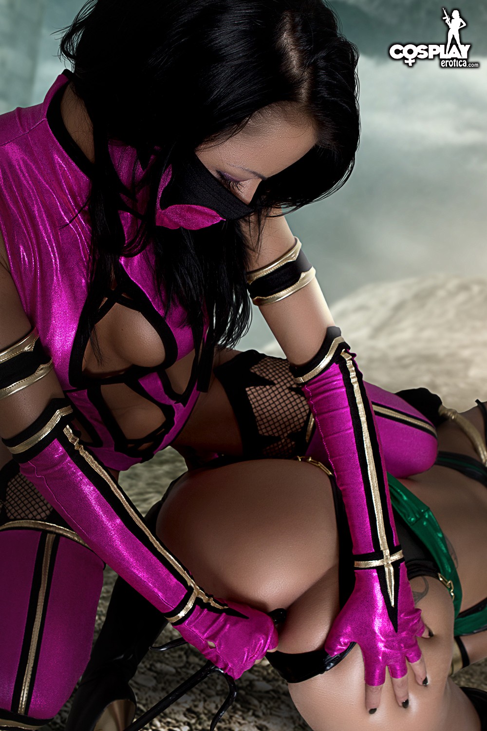 Mileena Cosplay Nude older ladies