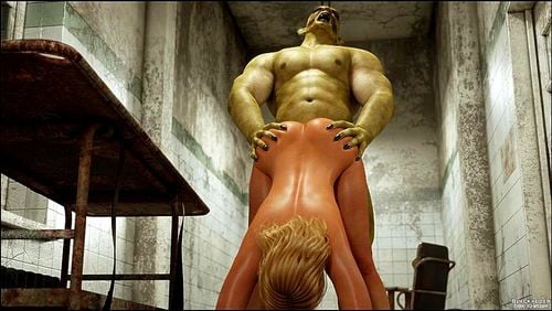 3d Monster Sex hands blowjob