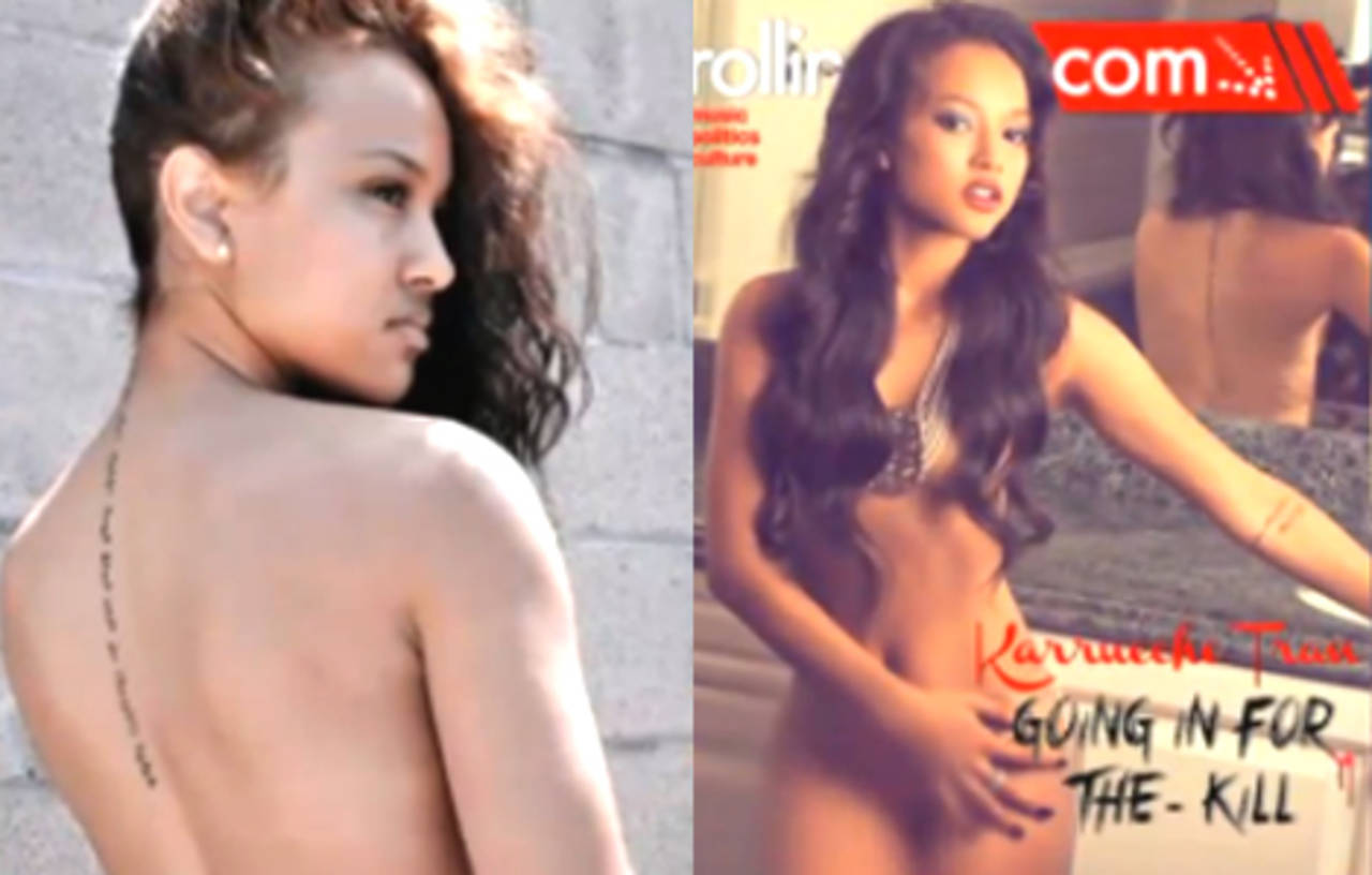 aine odriscoll recommends karrueche tran naked pic