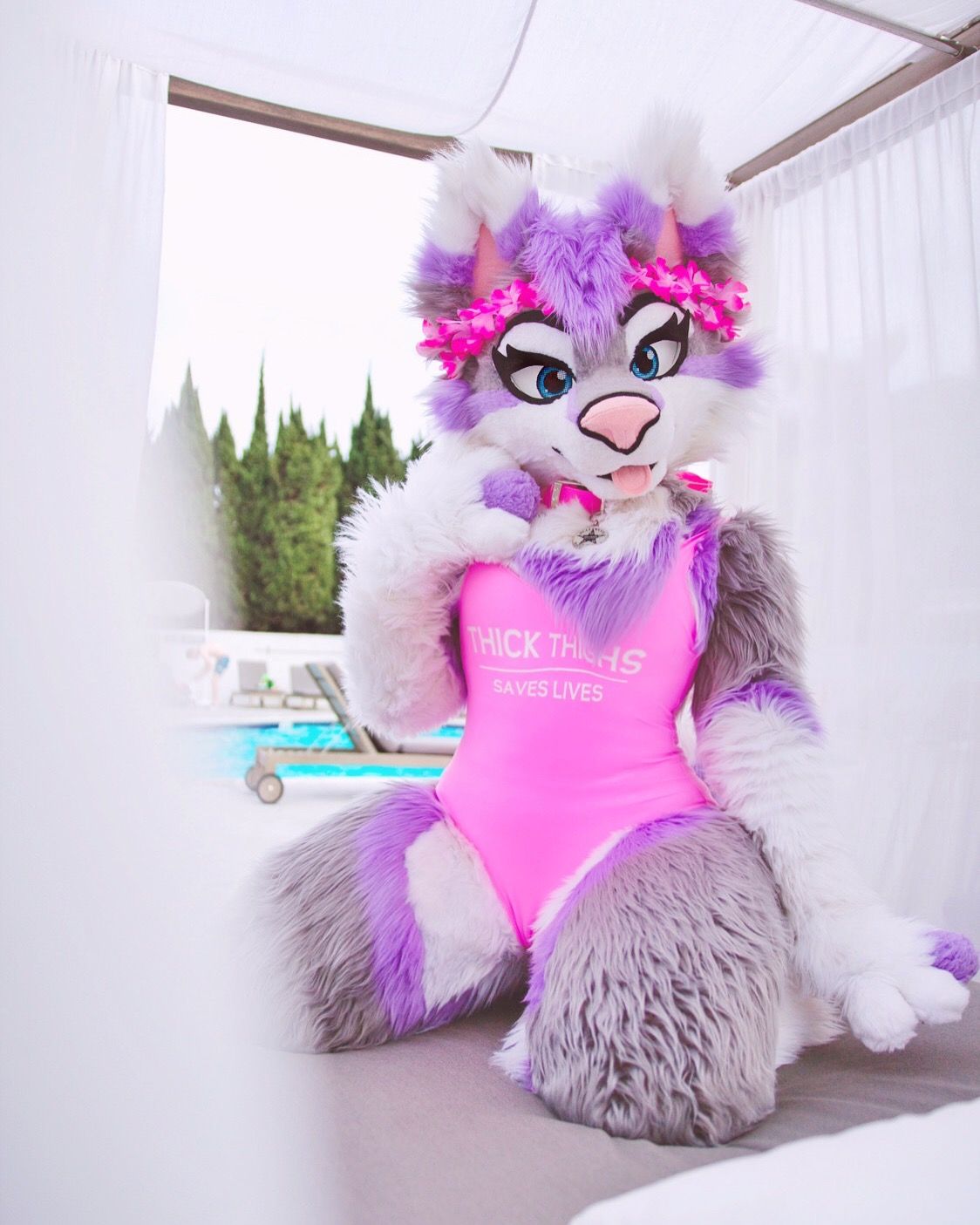 Sexual Fursuit busty teen