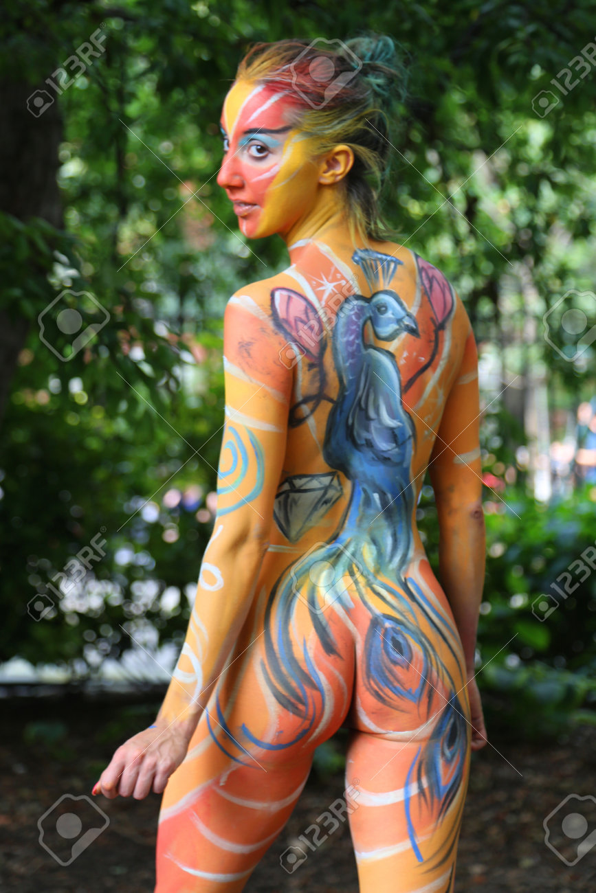 Best of Nude body paint art