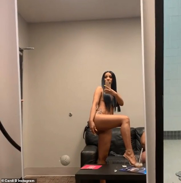 Best of Cardi b not wearing panties