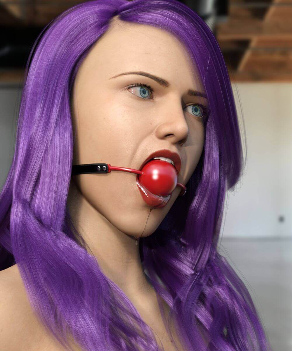 chelsey kasper recommends ball gag drool pic