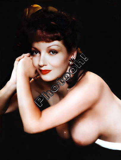 adrienne hopson share claudette colbert nude photos