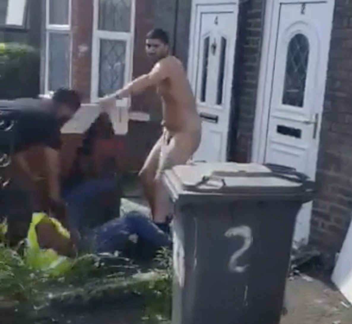 Best of Naked street fight