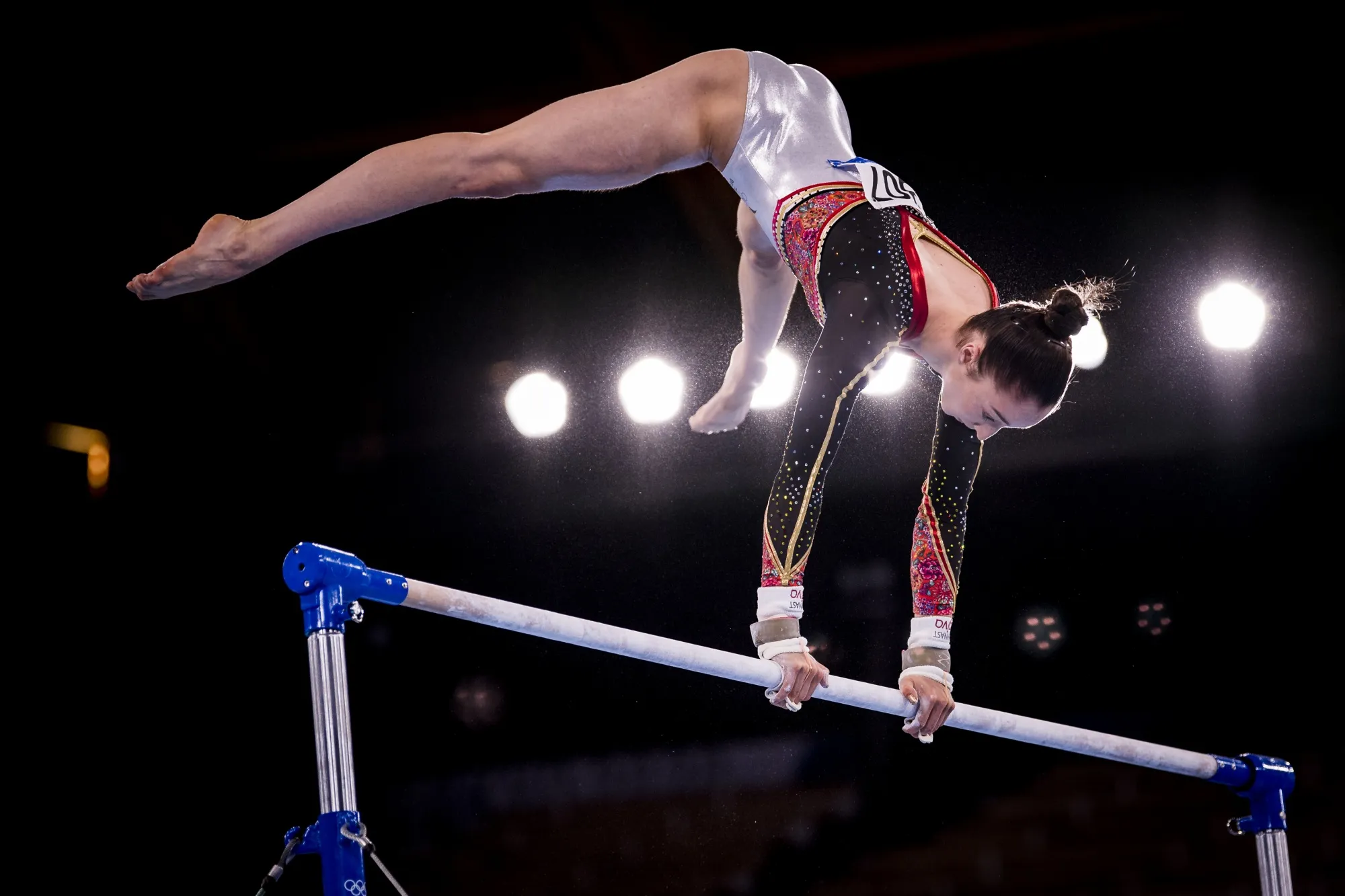 gymnastics in nude