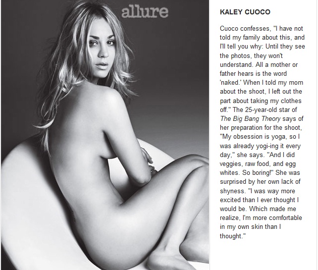 cesar villela recommends Kaley Cuoco Porn