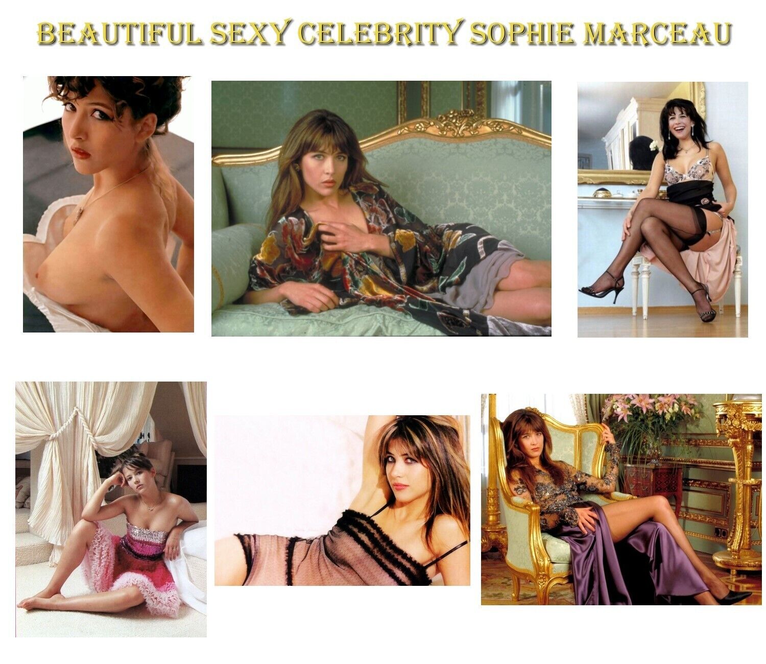 ammar black share sophie marceau tits photos