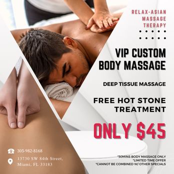 relax asian massage therapy