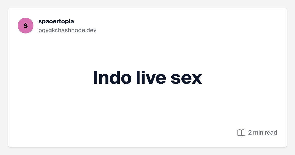 cristina lumbres recommends indo live sex pic