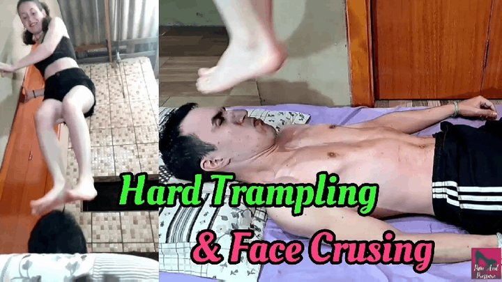 Best of Hard trampling femdom