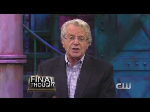 cory wichman recommends jerry springer show nude pic