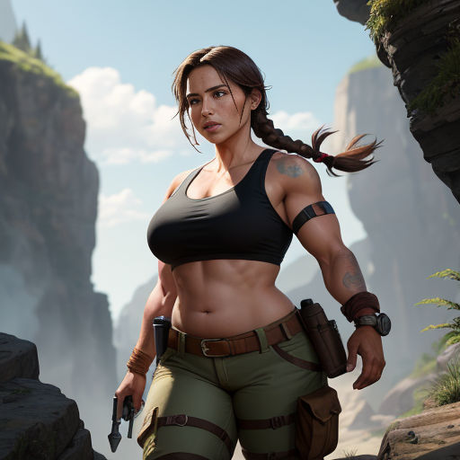 benny bengal recommends fat lara croft pic