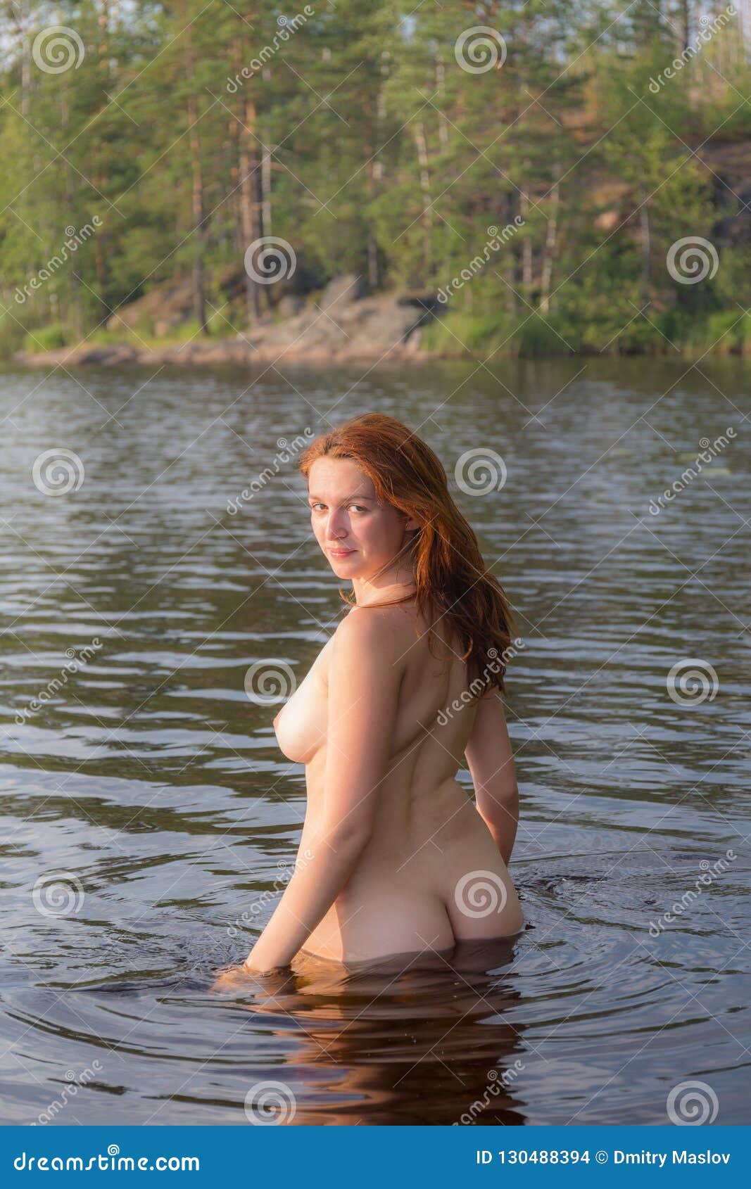 ann nielson add naked by the lake photo